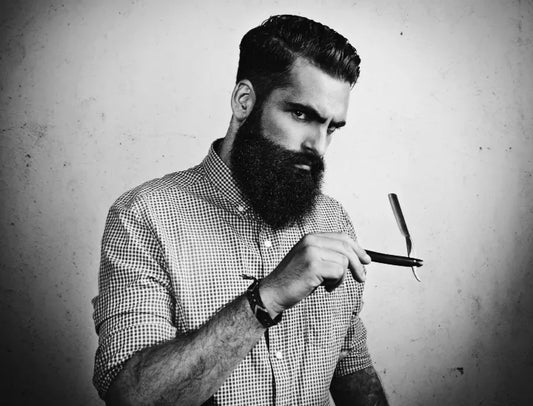 hipster man with beard