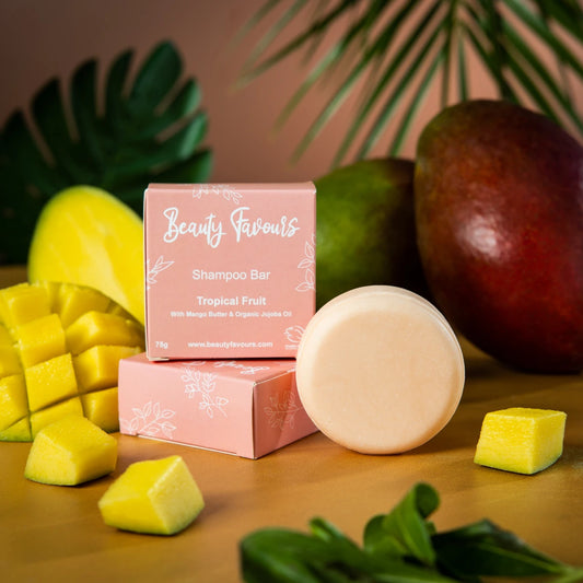 tropical fruit shampoo bar