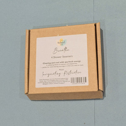 Breathe Aromatherapy Shower Steamers – Eucalyptus, Rosemary & Peppermint – Set of 4