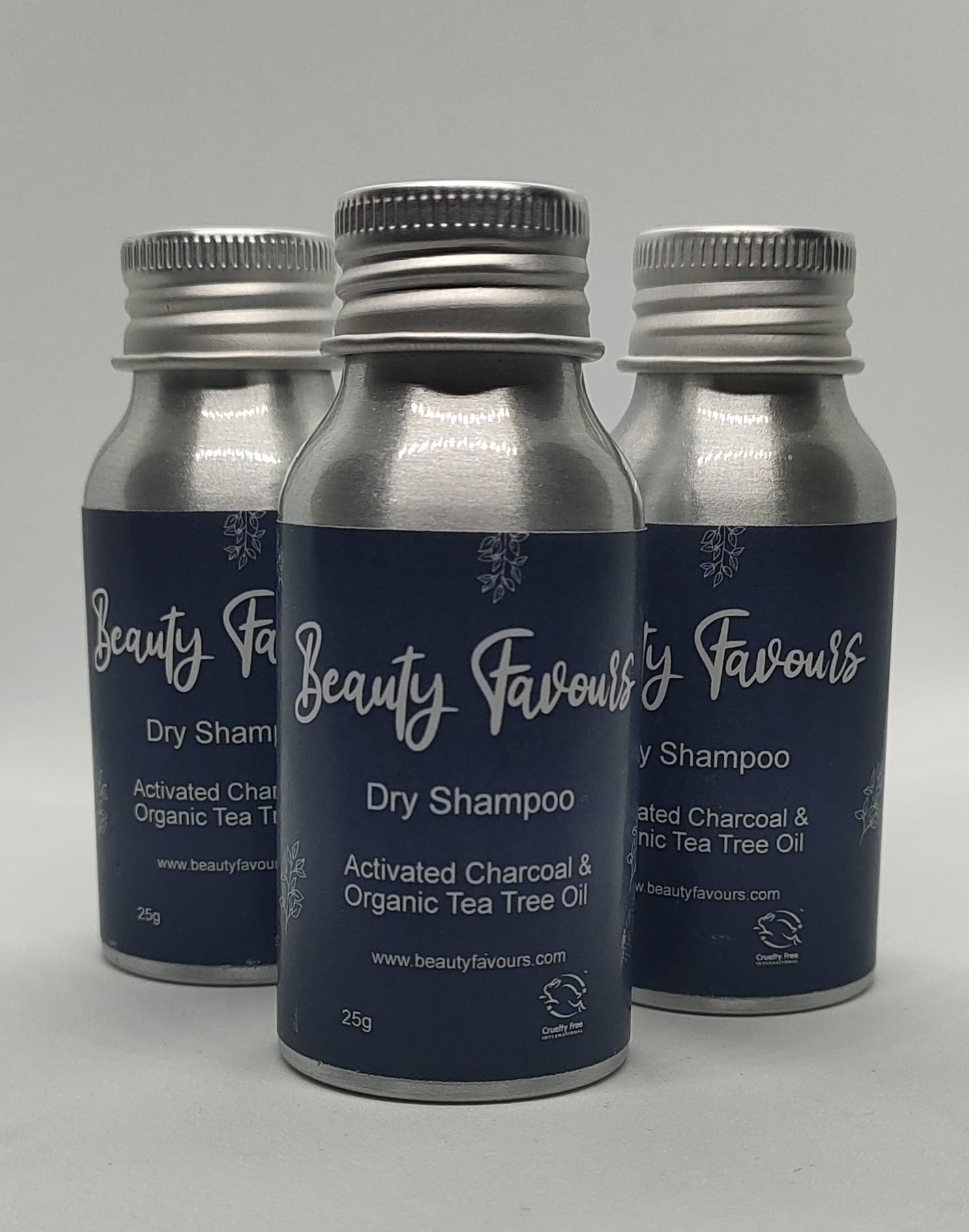 Beauty Favours Charcoal Dry Shampoo 3 Bottles