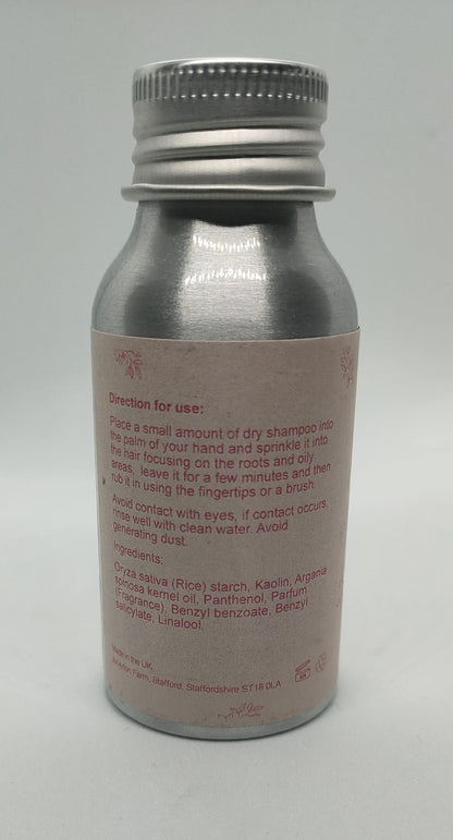 Beauty Favours Argan Oil Dry Shampoo Ingredients