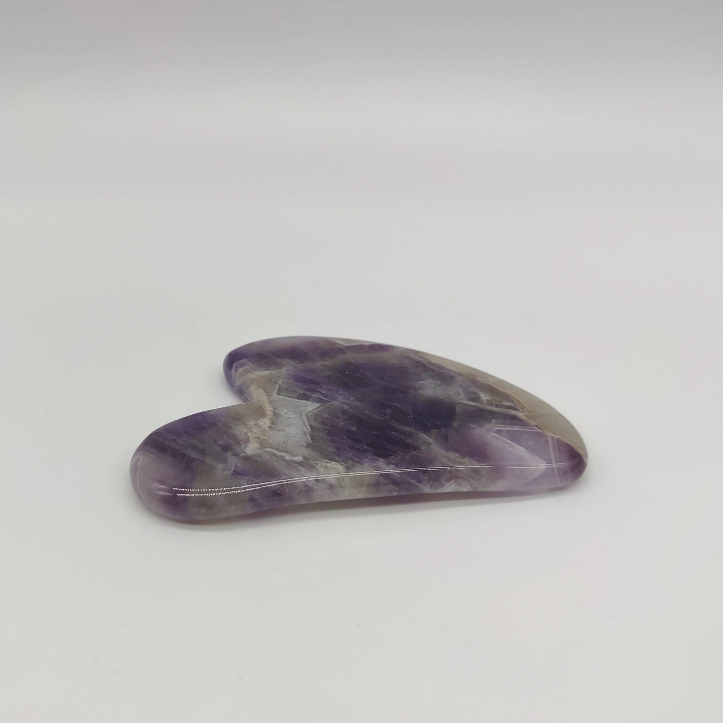 Amethyst Crystal Gua Sha Skincare Tool