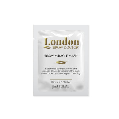 Intensive Brow Moisturising Mask - London Brow Doctor Sachets